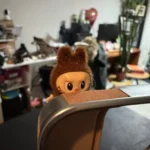 Silicone Suede Labubu Phone Case For Iphone 11 12 13 14 15 16pro Max Plus 16pro 15pro Diy Soft Brown Cover Coque Fall Prevention photo review