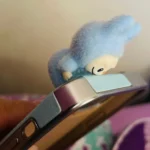 Silicone Suede Labubu Phone Case For Iphone 11 12 13 14 15 16pro Max Plus 16pro 15pro Diy Soft Brown Cover Coque Fall Prevention photo review