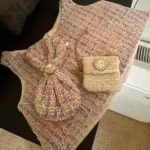 Zimomo Enamel Labubu Doll Clothing Large  Clothes 58cm Labubu Celebrity Style Set Rich Miss Clothes Birthday Gift photo review