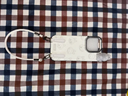 2025 New Ins Cartoon Cute 3d Labubu Handheld Rope Phone 16 Promax Phone Case For iphone 15 14 13 12 11 Pro Max Anti Fall Cover photo review