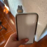 Silicone Suede Labubu Phone Case For Iphone 11 12 13 14 15 16pro Max Plus 16pro 15pro Diy Soft Brown Cover Coque Fall Prevention photo review