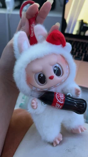 Protective Acrylic Case For Labubu V1/v2/v3  Transparent Portable Organizer Box Mystery Box Storage Case Display Bag photo review