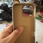 Silicone Suede Labubu Phone Case For Iphone 11 12 13 14 15 16pro Max Plus 16pro 15pro Diy Soft Brown Cover Coque Fall Prevention photo review