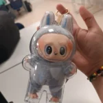 Protective Acrylic Case For Labubu V1/v2/v3  Transparent Portable Organizer Box Mystery Box Storage Case Display Bag photo review