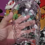 Protective Acrylic Case For Labubu V1/v2/v3  Transparent Portable Organizer Box Mystery Box Storage Case Display Bag photo review