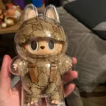 Protective Acrylic Case For Labubu V1/v2/v3  Transparent Portable Organizer Box Mystery Box Storage Case Display Bag photo review