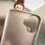 2025 New Ins Cartoon Cute 3d Labubu Handheld Rope Phone 16 Promax Phone Case For iphone 15 14 13 12 11 Pro Max Anti Fall Cover photo review