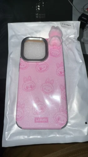 2025 New Ins Cartoon Cute 3d Labubu Handheld Rope Phone 16 Promax Phone Case For iphone 15 14 13 12 11 Pro Max Anti Fall Cover photo review