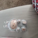 Protective Acrylic Case For Labubu V1/v2/v3  Transparent Portable Organizer Box Mystery Box Storage Case Display Bag photo review