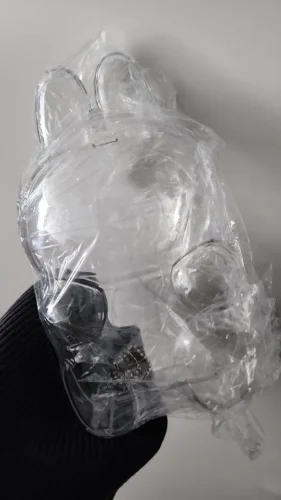 Protective Acrylic Case For Labubu V1/v2/v3  Transparent Portable Organizer Box Mystery Box Storage Case Display Bag photo review